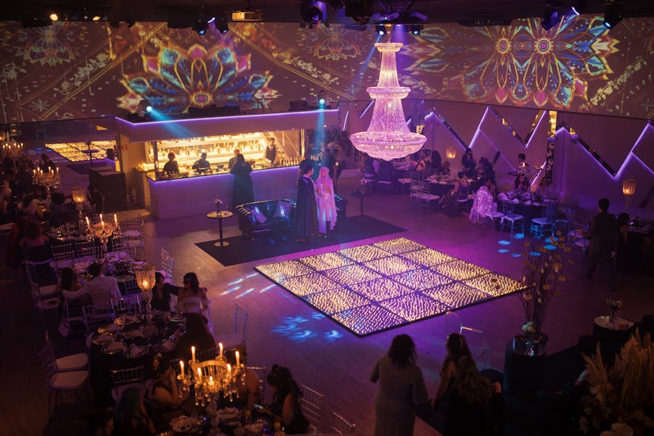 Inteligentne oświetlenie LED w dynamicznej scenografii eventowej